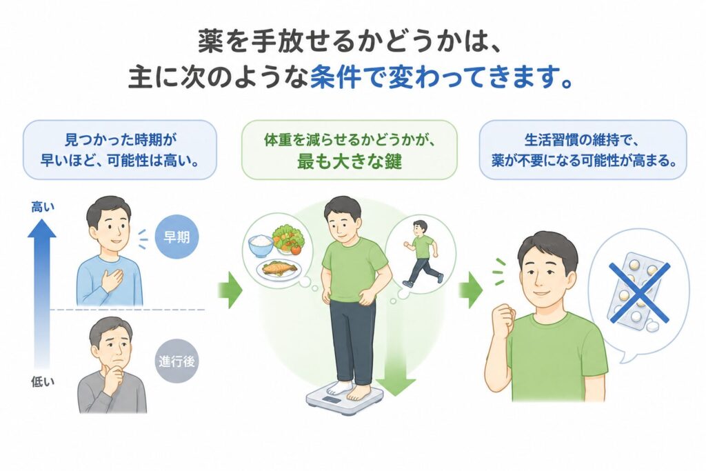 糖尿病で薬を手放せる方法とは